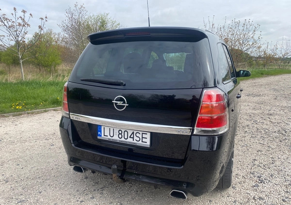 Opel Zafira cena 24500 przebieg: 218700, rok produkcji 2006 z Lublin małe 211